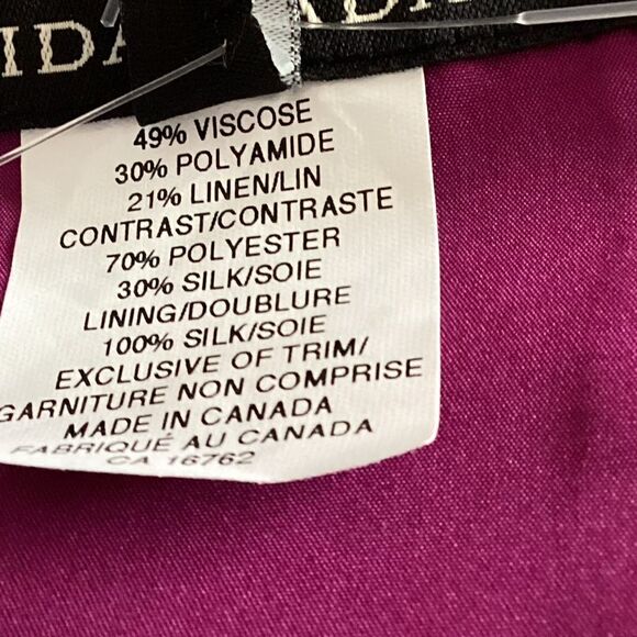 Lisa Baday tucked bodice dress NWT, size 8.  0680 - Picture 9 of 11